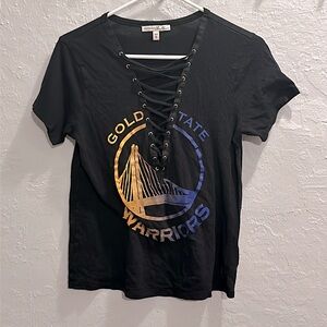 Golden State Warrior Criss Cross Soft Tee